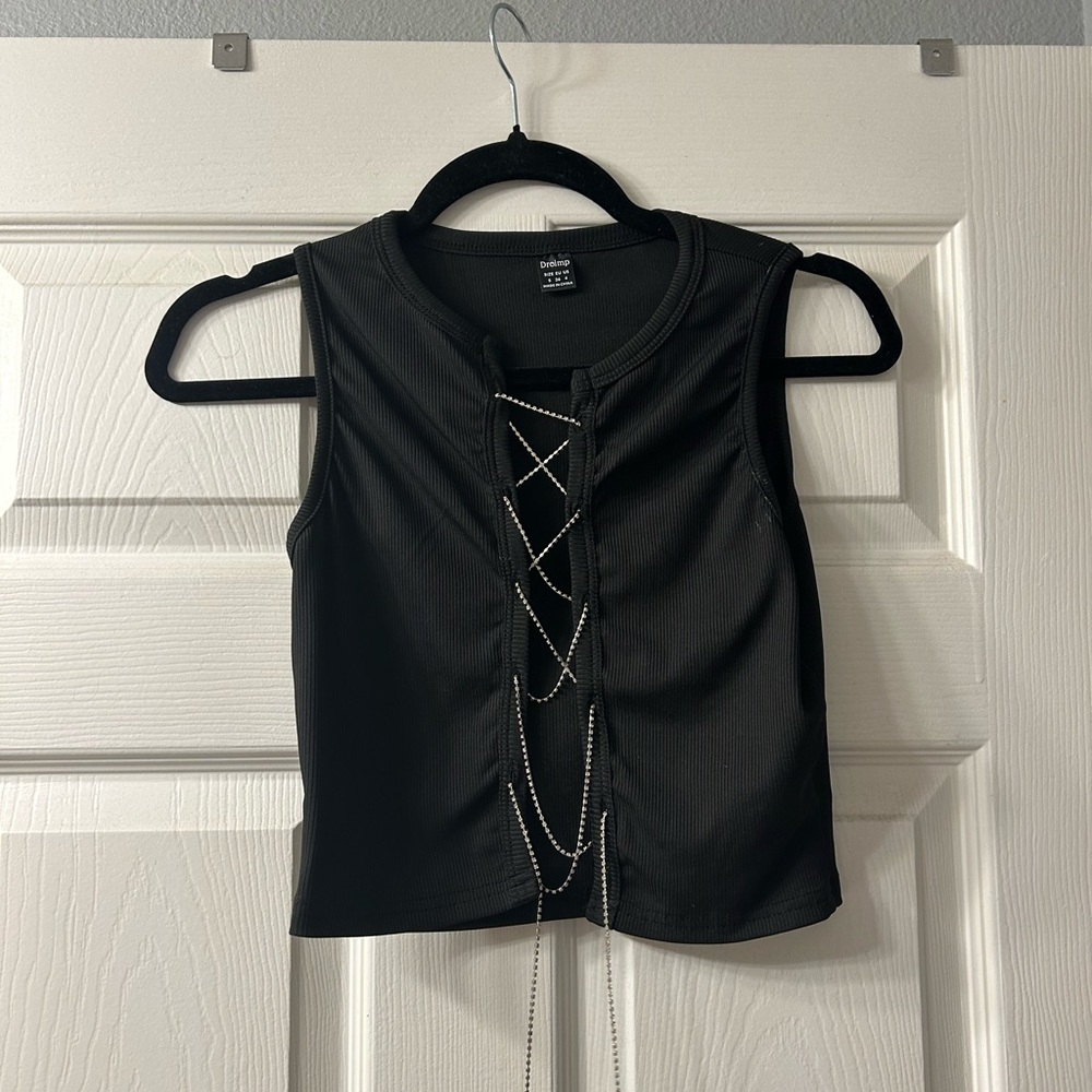 Diamond String-up top